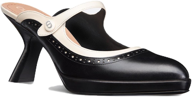(Women) Dior Calfskin High Heels 'Simplistic Chunky Heel' 8cm 'Black' KCV132VSO_S11X Lookbook (Women) Dior Calfskin High Heels 'Simplistic Chunky Heel' 8cm 'Black' KCV132VSO_S11X