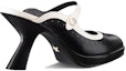 Purchase (W) Dior Tumit Tinggi Kulit Anak Lembu 'Tumit Chunky Ringkas' 8cm 'Hitam' KCV132VSO_S11X