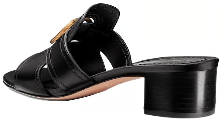 (W) 디올 블랙 가죽 슬라이드 힐 (Dior Black Leather Slide Heel) KCQ270VEA_S900 Shop (W) 디올 블랙 가죽 슬라이드 힐 (Dior Black Leather Slide Heel) KCQ270VEA_S900