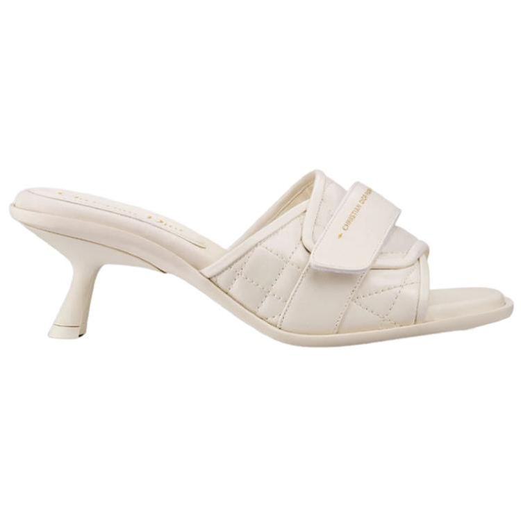 Order (W) Dior Cannage 'Sandalias Altas de Piel de Ternero Blanca'. KDQ730CQC_S03W