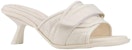 (W) Dior Cannage 'Sandal Tumit Tinggi Kulit Anak Lembu Putih' KDQ730CQC_S03W