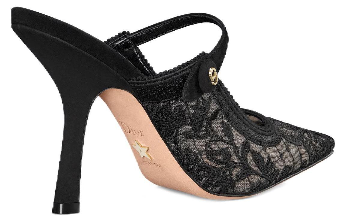 Lookbook (W) Mules Légeres Dior Capture ''Confort'' Pantoufles Noires KCV032BYE_S900