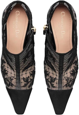 (Women) Dior Capture Ankle Boot Black 'Velvet Pointed-Toe Versatile' KCI843BYE_S900 Shop (Women) Dior Capture Ankle Boot Black 'Velvet Pointed-Toe Versatile' KCI843BYE_S900