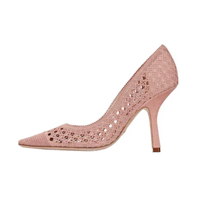 (W) Dior Capture Cut-Out High-Top Sneaker 'Pink'