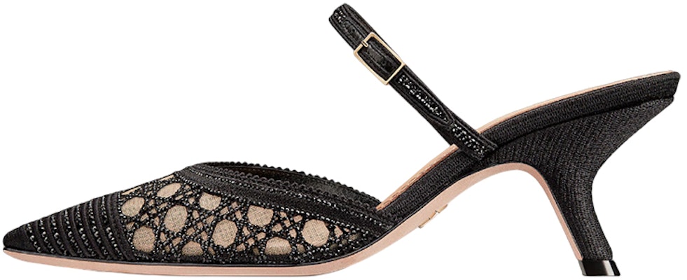 (Women) Dior Capture Embroidered Canvas Pointed-Toe Sandal 'Black' KCP927SRY_S900 Buy (Women) Dior Capture Embroidered Canvas Pointed-Toe Sandal 'Black' KCP927SRY_S900