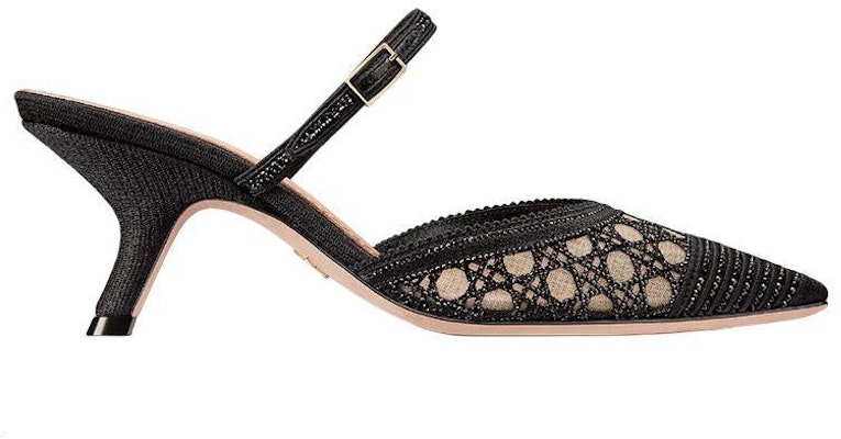 (Women) Dior Capture Embroidered Canvas Pointed-Toe Sandal 'Black' KCP927SRY_S900 Order (Women) Dior Capture Embroidered Canvas Pointed-Toe Sandal 'Black' KCP927SRY_S900
