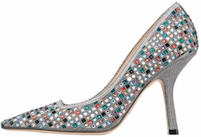 (Women) Dior Capture Embroidered High Heel 'Silver' KCP943SQS_S75K (Women) Dior Capture Embroidered High Heel 'Silver' KCP943SQS_S75K