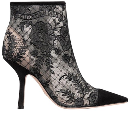 (Women) Dior Capture Embroidered Mesh High Heel Booties 'Black' KDI843ROY_S900 Order (Women) Dior Capture Embroidered Mesh High Heel Booties 'Black' KDI843ROY_S900
