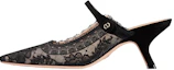 Buy (W) Dior Capture Fabric Mules ''Nero'' KCV031ROY_S900