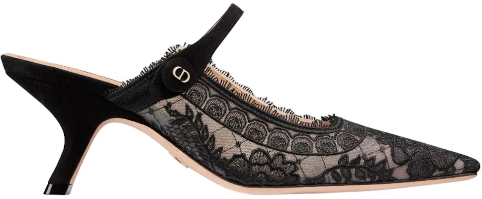 (W) Dior Capture Fabric Mules ''Nero'' KCV031ROY_S900 Order (W) Dior Capture Fabric Mules ''Nero'' KCV031ROY_S900