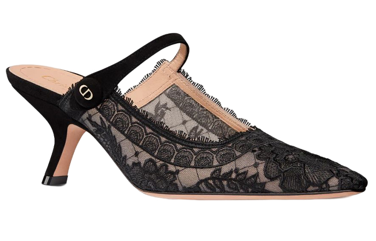 Lookbook (W) Dior Capture Fabric Mules ''Nero'' KCV031ROY_S900