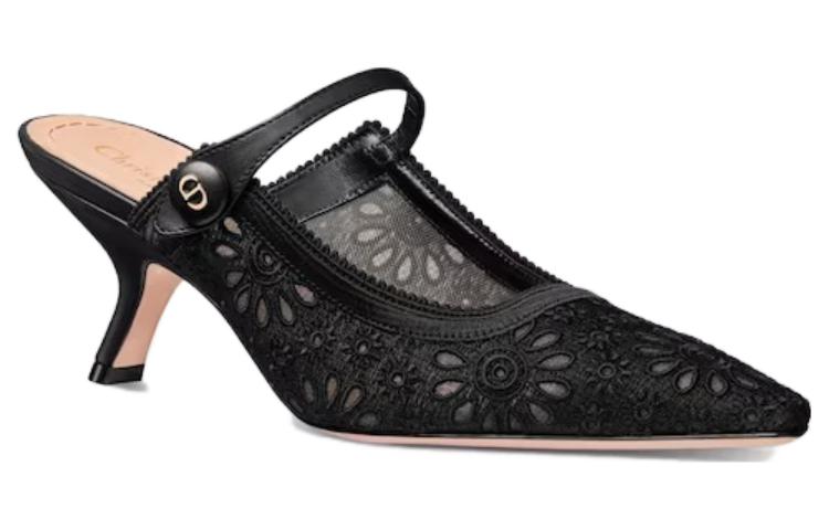 Lookbook (W) Dior Capture Heeled Mule 'Mode Hitam' KDV031SGR_S900