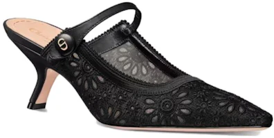 Lookbook DIOR迪奧 Capture 細跟 包頭 時尚涼鞋 6.5cm 女款 黑色