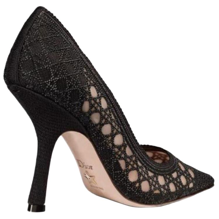 Shop (Women) Dior Capture High Heels 'Black Crystal Embroidery' KDP930SRY_S900