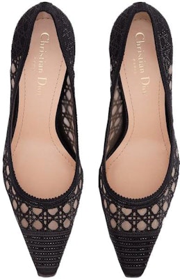 (Women) Dior Capture High Heels 'Black Crystal Embroidery' KDP930SRY_S900 Purchase (Women) Dior Capture High Heels 'Black Crystal Embroidery' KDP930SRY_S900