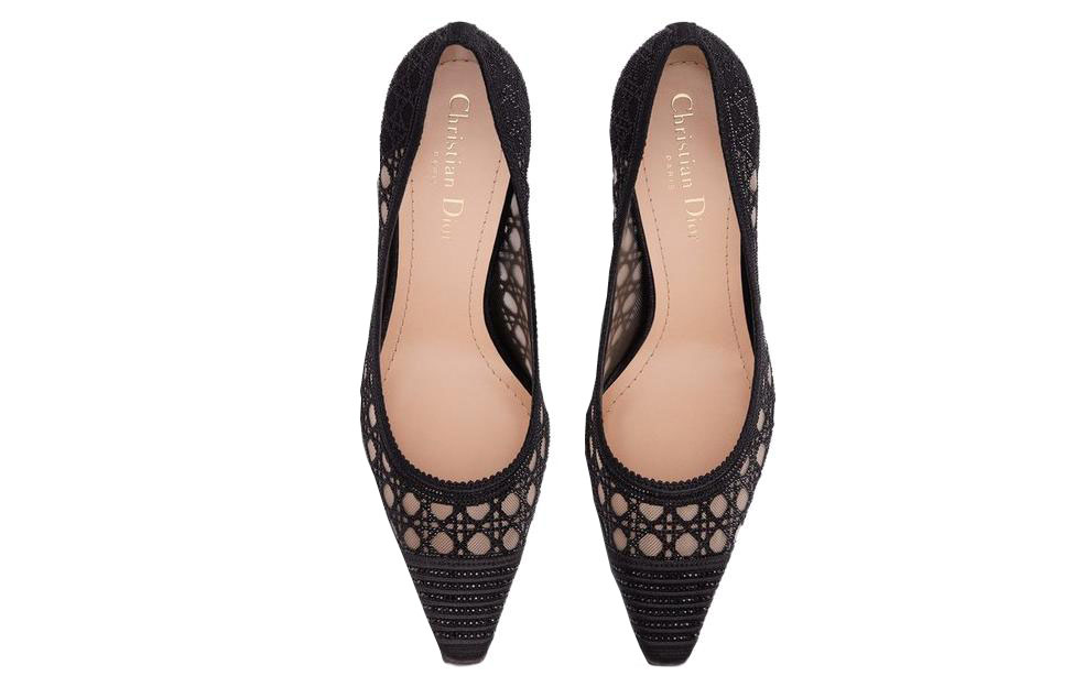 Purchase (Women) Dior Capture High Heels 'Black Crystal Embroidery' KDP930SRY_S900