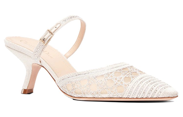 Order (W) Dior Capture Leather Gold ''Fashion Mule Hoge Hakken'' KDP927LCS_S49K