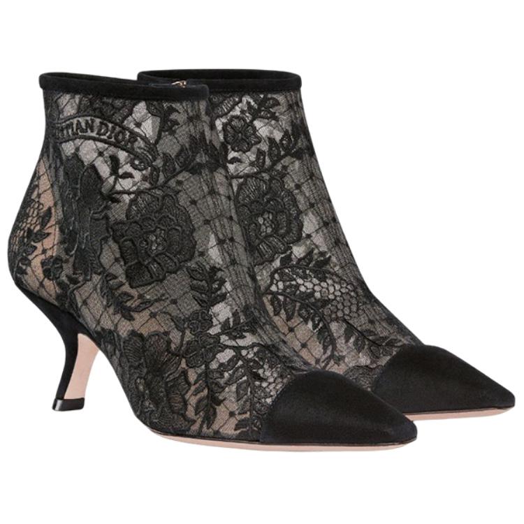 Lookbook (Women) Dior Capture Mesh Boot 'Black Embroidery' KDI863ROY_S900
