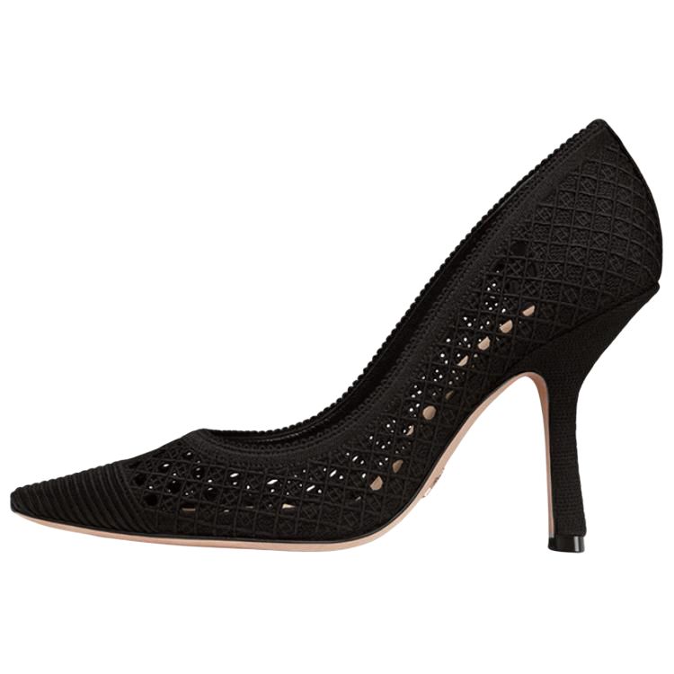 (Women) Dior Capture Mesh High Heels 'Black' KCP930RCE_S900