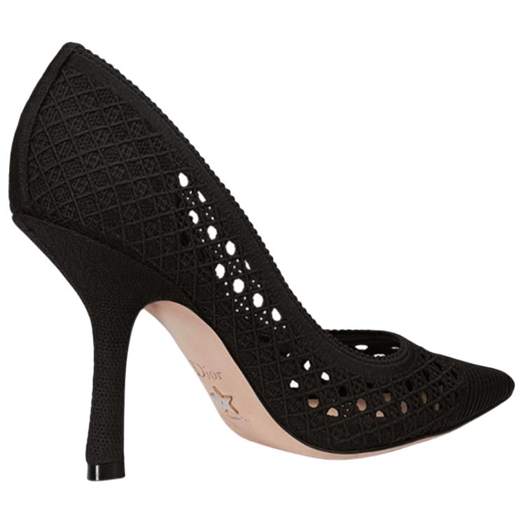 Shop (Women) Dior Capture Mesh High Heels 'Black' KCP930RCE_S900