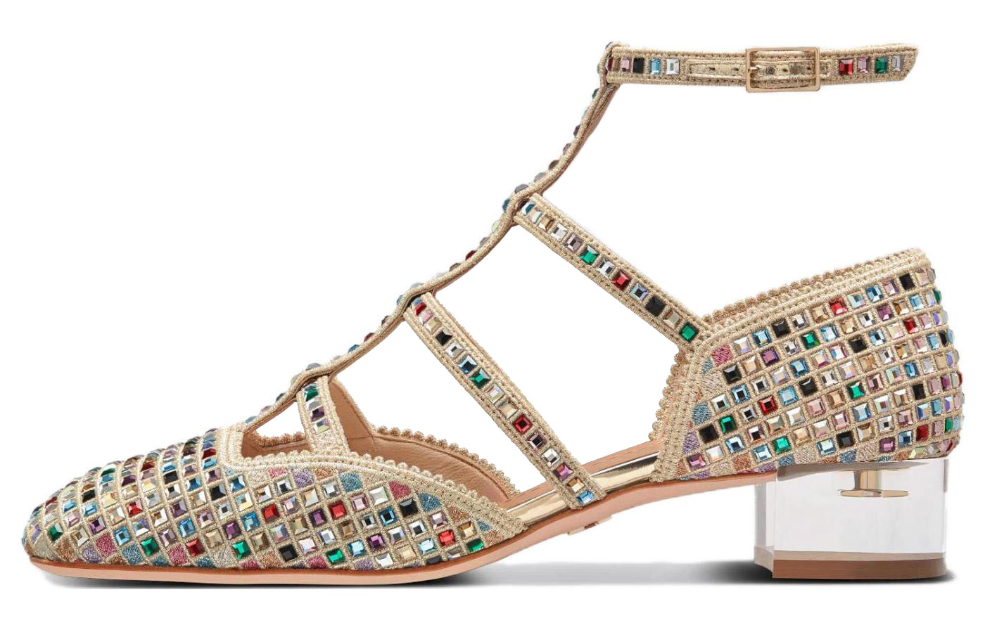 Buy (W) Dior Kasual Bertumit Sederhana 'Emas' KDB735SQS_S71K