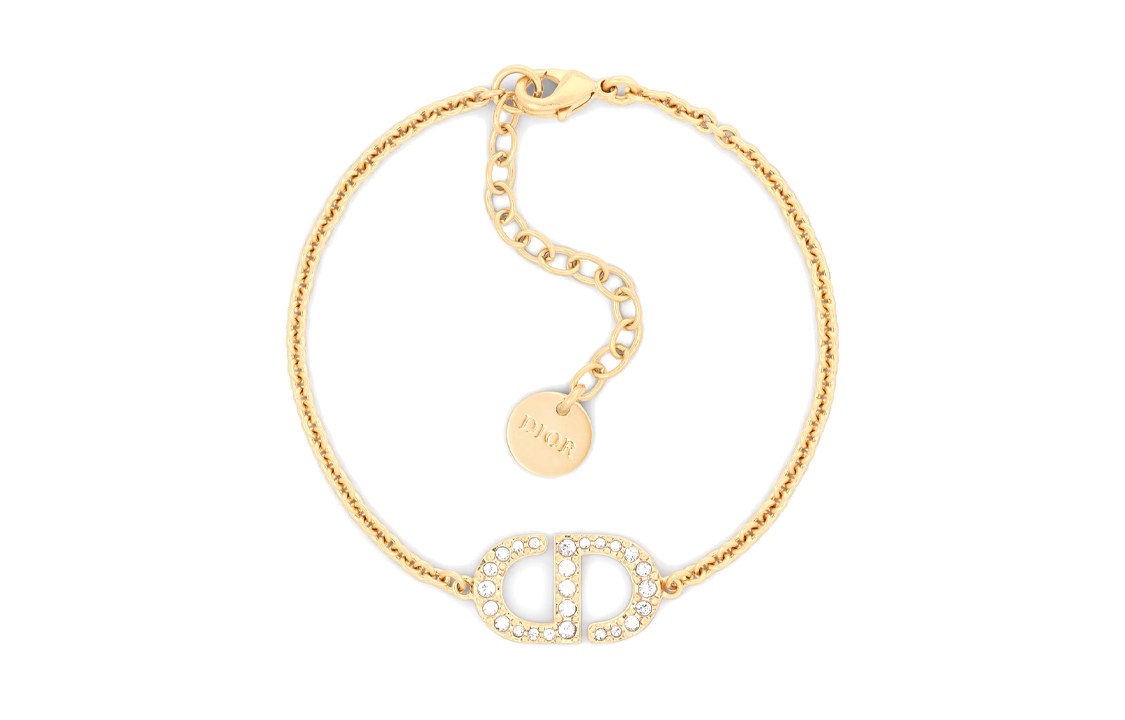 (Women) DIOR CD Elegant Classic Metal Bracelet for Women. B1940WOMCY-D03S