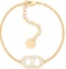 Buy (W) DIOR CD 優雅經典金屬手鍊 女士專屬款式 B1940WOMCY-D03S