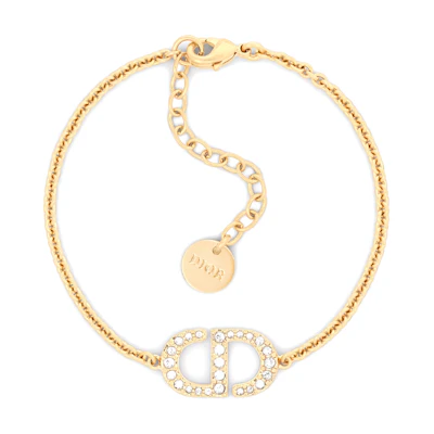 (Women) DIOR CD Elegant Classic Metal Bracelet for Women. B1940WOMCY-D03S