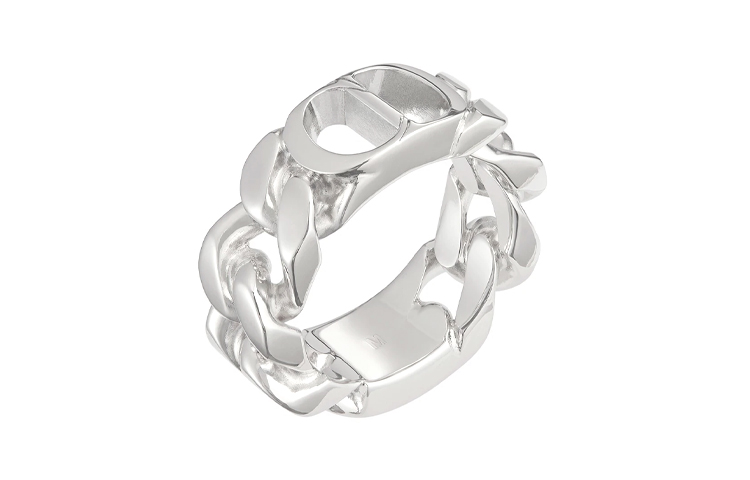 (Women) Dior CD ICON Ring Silver Fashion Accessory R0977HOMST-D990