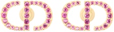 Buy (Women) DIOR CD Letter Shaped Metal Stud Earrings Purple. E1742PTCCYD37P