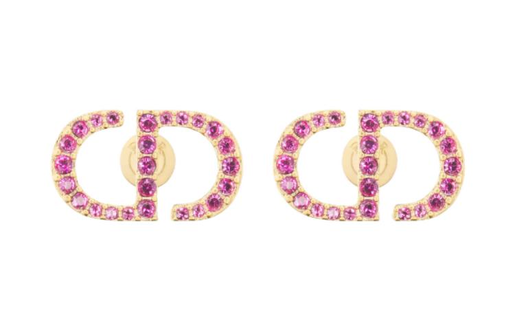 Order (W) Anting Logam Berbentuk Huruf DIOR CD Ungu. E1742PTCCYD37P