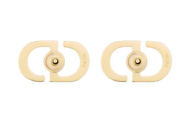 Shop (W) Anting Logam Berbentuk Huruf DIOR CD Ungu. E1742PTCCYD37P