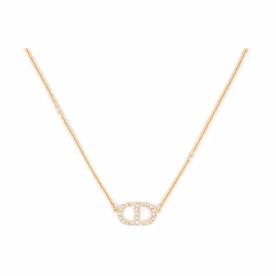 (Women) Dior CD Logo Lobster Clasp Metal Necklace for Women. N2241WOMCY-D03S