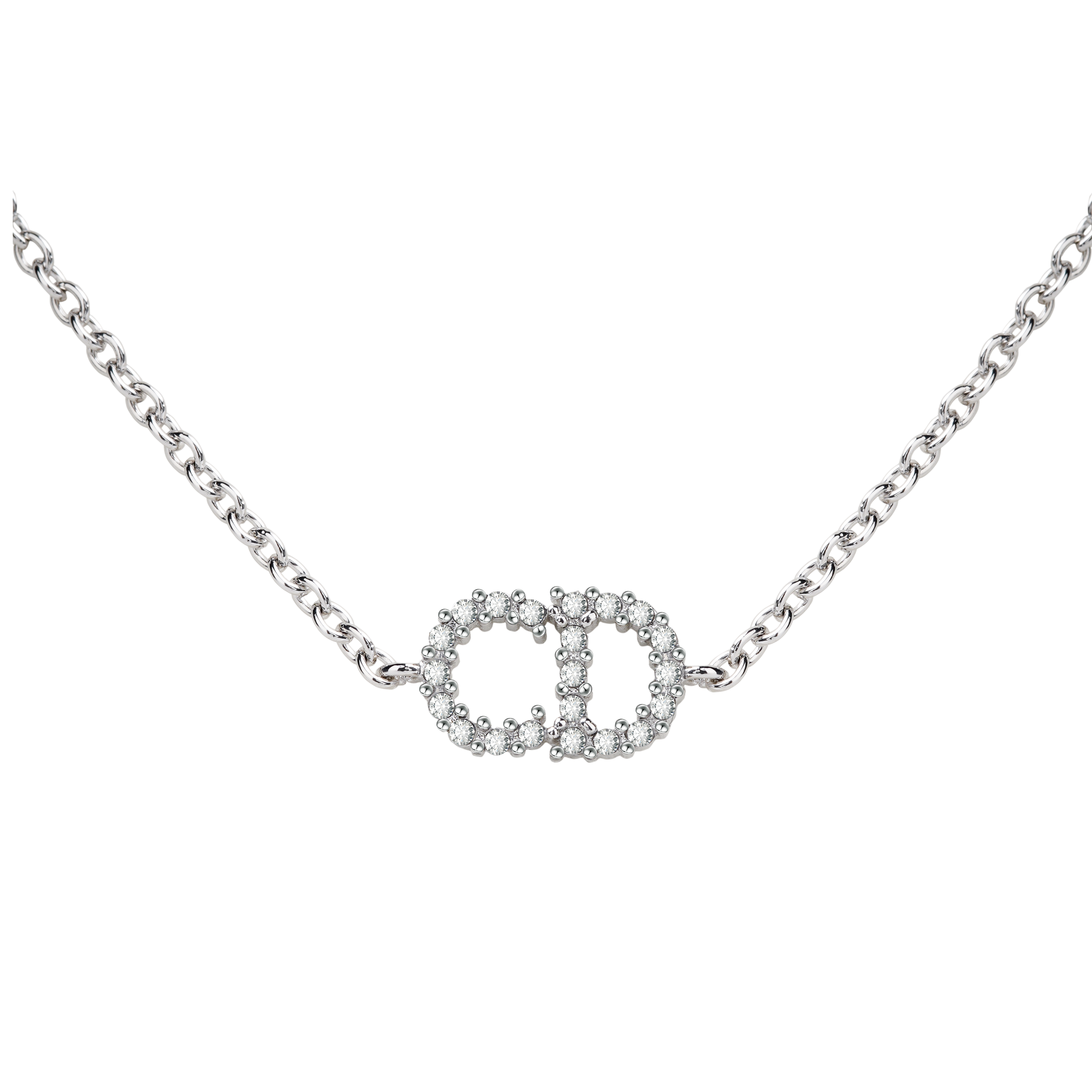 (Women) DIOR CD Logo Metal Crystal Bracelet for Women B0845CDLCY-D102 圖 3