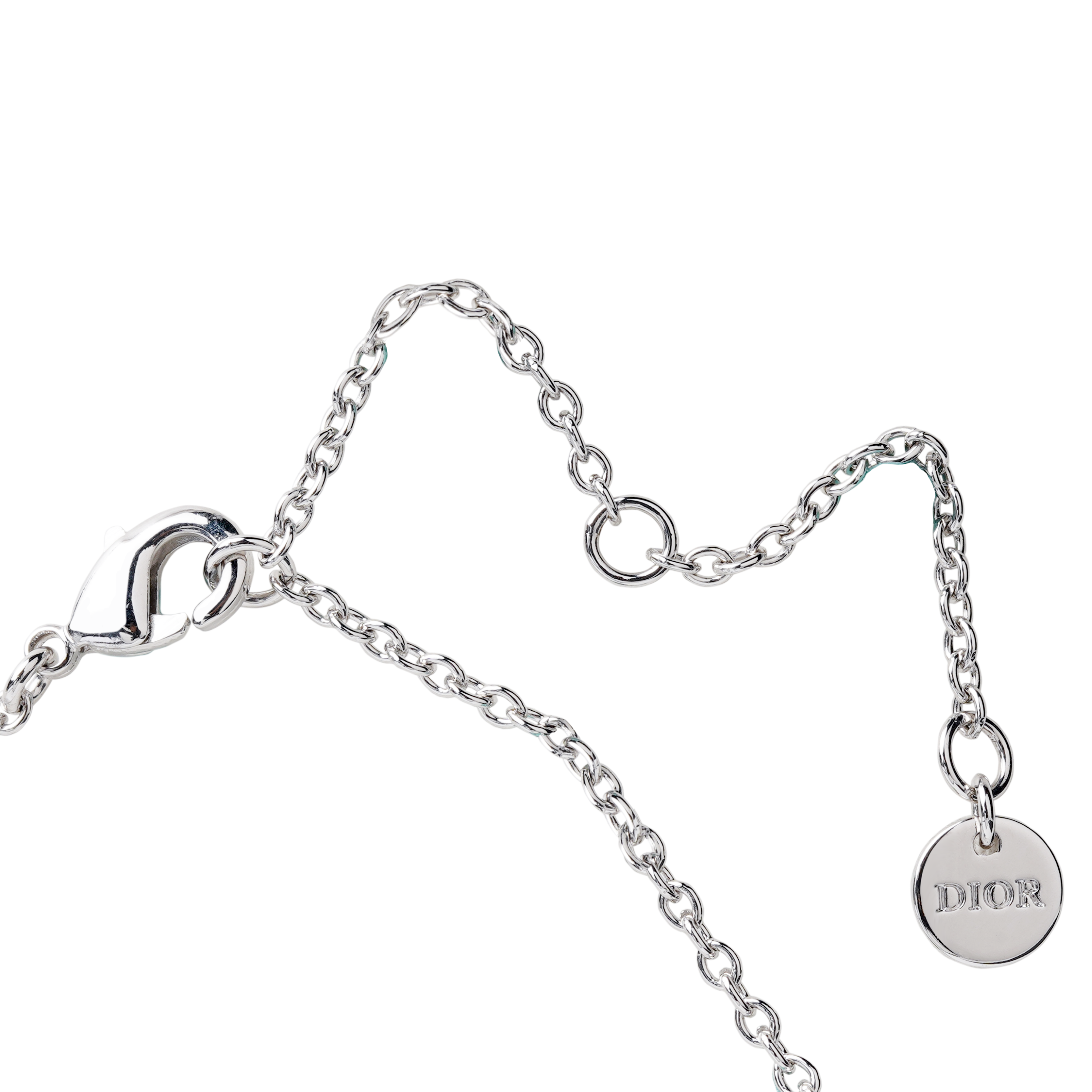 (Women) DIOR CD Logo Metal Crystal Bracelet for Women B0845CDLCY-D102 圖 4