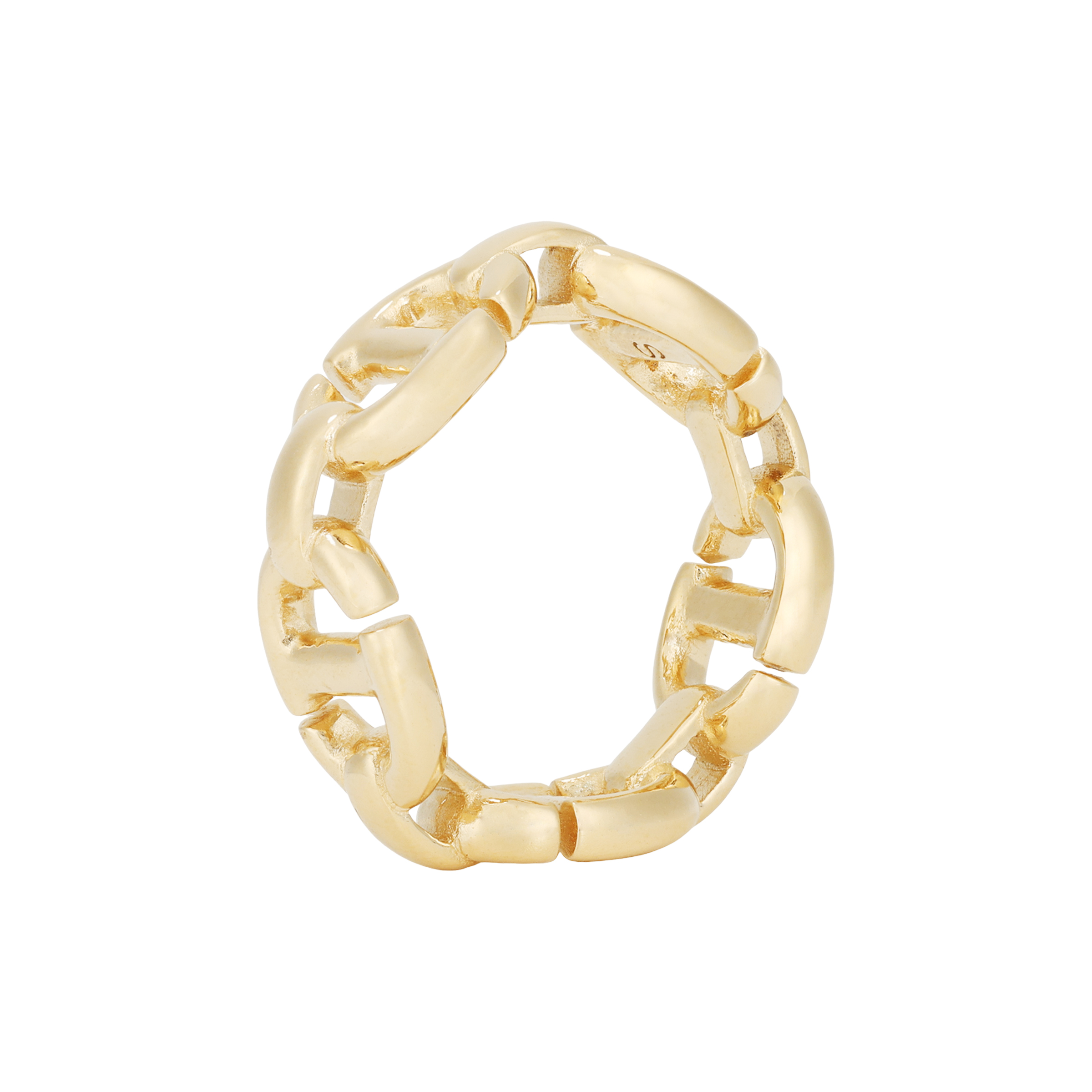 (Women) DIOR CD Navy Gold-Finish Metal Ring for Women. R1070CDNMT-D300