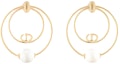 Buy (Women) Dior CD Navy Gold Earrings for Women E1754CDNRS-D301
