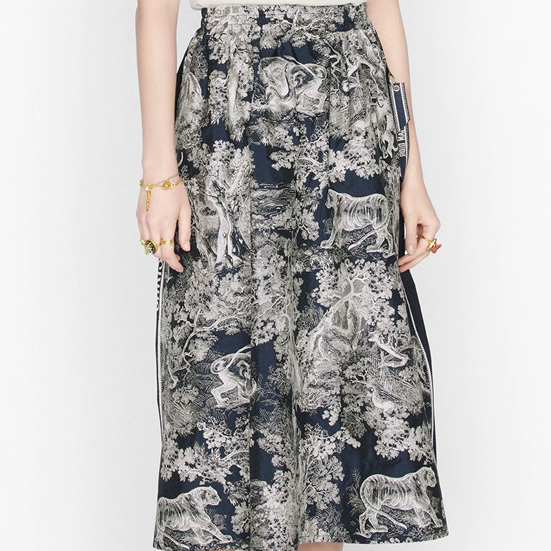 (Women) DIOR CD Navy Metal Bracelet for Women. B1357CDNCY-D301 圖 5