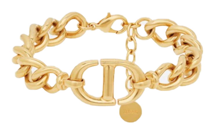 (Women) Dior CD Navy Metal Bracelet for Women B1271CDNMT-D300