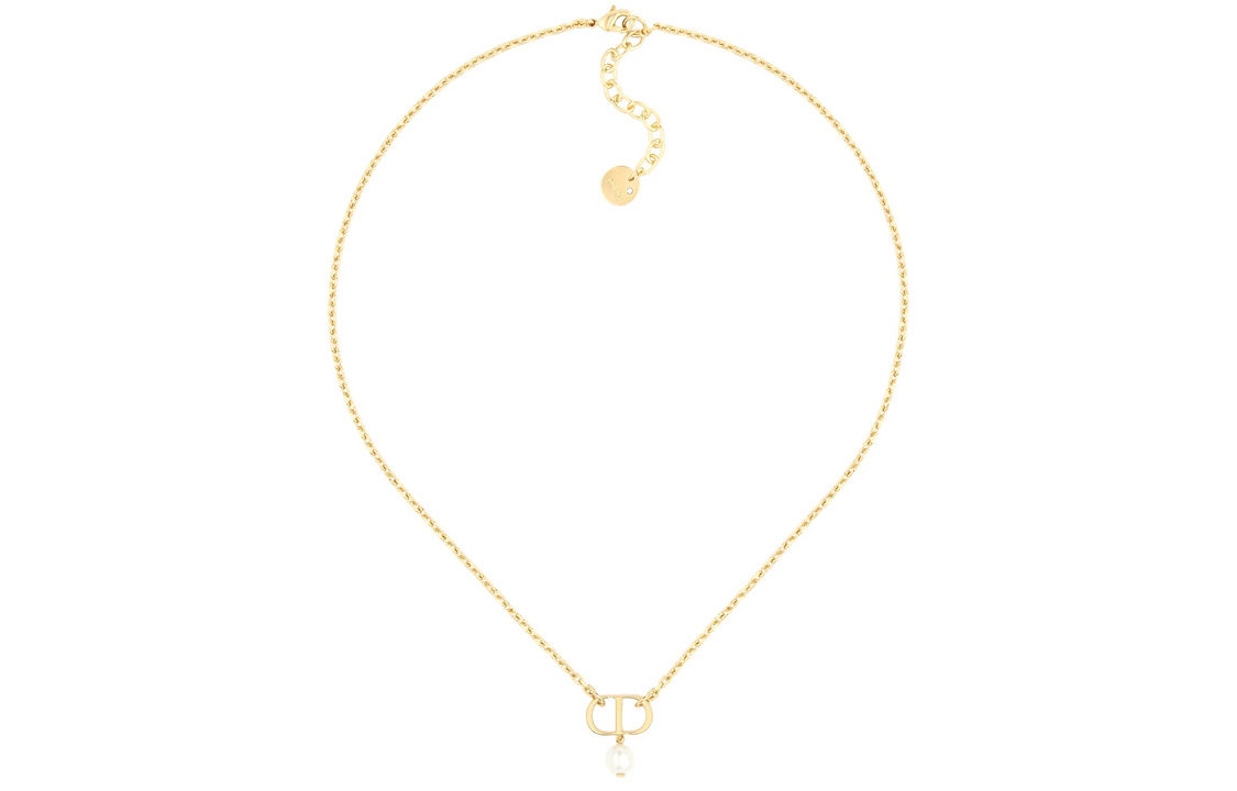 (Women) DIOR CD Series Gold Metal Round Bead Necklace for Women. N1390PTCRS-D301 圖 3