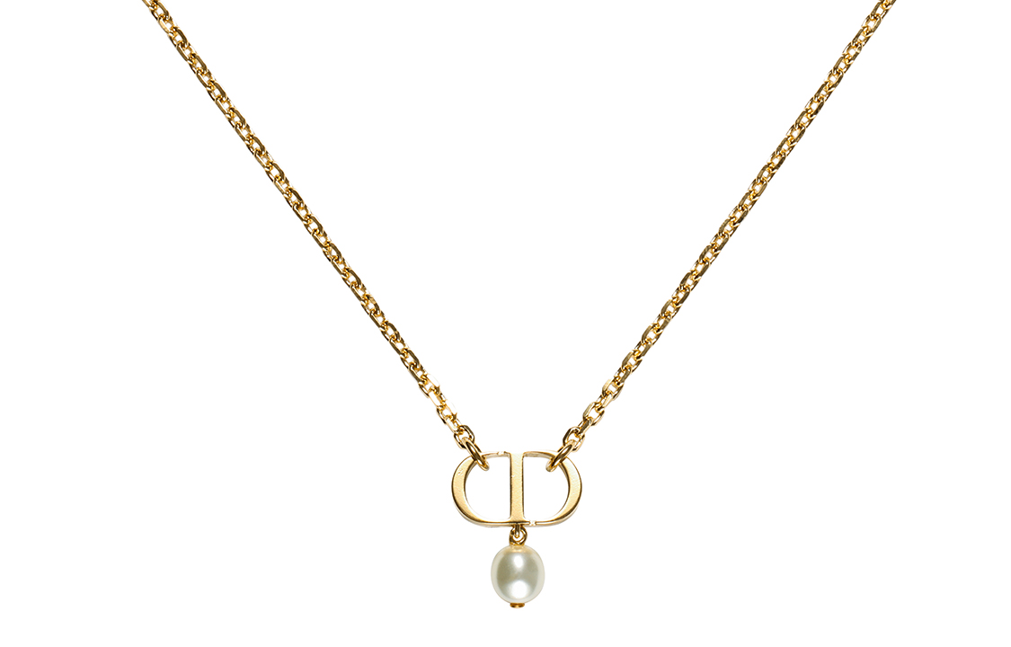 (Women) DIOR CD Series Gold Metal Round Bead Necklace for Women. N1390PTCRS-D301 圖 4