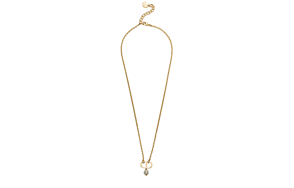 (Women) DIOR CD Series Gold Metal Round Bead Necklace for Women. N1390PTCRS-D301 圖 5