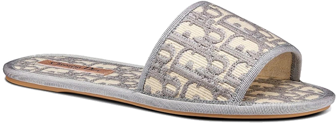 (W) Dior Chez Moi Sandal Bordir 'Abu-abu' KCQ491OBE_S33G Order (W) Dior Chez Moi Sandal Bordir 'Abu-abu' KCQ491OBE_S33G