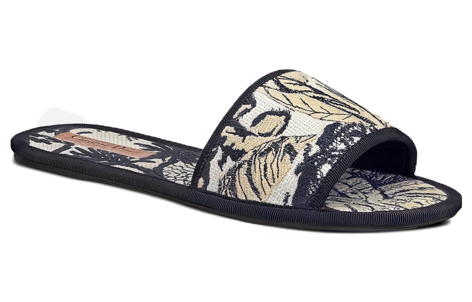 Shop (W) Dior Chez Moi Selipar 'Toile de Jouy' KCQ491OTJ_S56B