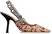 (W) Dior Christian Dior J'Adior Slingback Tumit Tinggi 'Coklat Fesyen' KCP762BXE_S43P