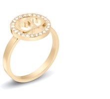(Women) DIOR Clair D Lune Gold Metal Ring R1237CDLCY-D03S (Women) DIOR Clair D Lune Gold Metal Ring R1237CDLCY-D03S