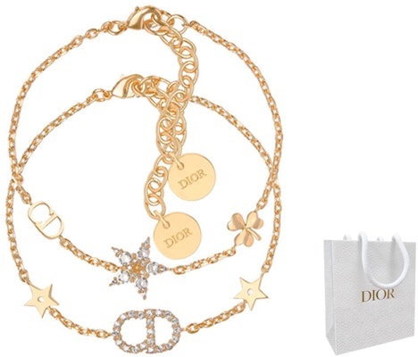(Women) DIOR Clair D Lune Gold-Plated Bracelet Set Gold Gift Bag Edition B1039CDLCY-D301 Shop (Women) DIOR Clair D Lune Gold-Plated Bracelet Set Gold Gift Bag Edition B1039CDLCY-D301