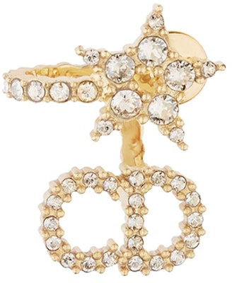 (Women) Dior Clair D Lune Gold Crystal Earrings for Women with Gift Bag/Box. E1099CDLCY-D301 Lookbook (Women) Dior Clair D Lune Gold Crystal Earrings for Women with Gift Bag/Box. E1099CDLCY-D301