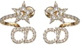 Shop (Women) Dior Clair D Lune Gold Crystal Earrings for Women with Gift Bag/Box. E1099CDLCY-D301