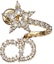 Purchase (Women) Dior Clair D Lune Gold Crystal Earrings for Women with Gift Bag/Box. E1099CDLCY-D301